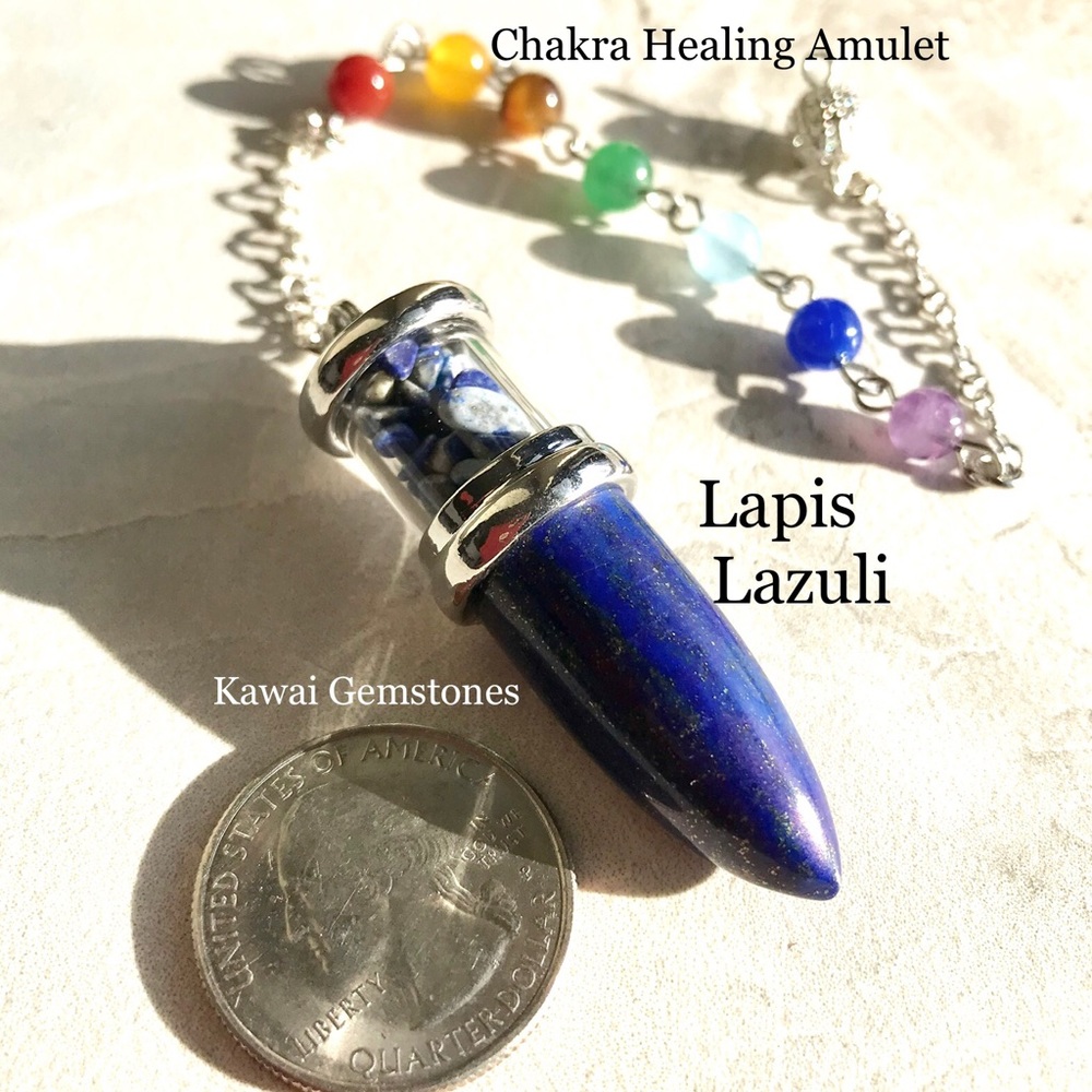 SALE ✨Chakra / Reiki Lapis Amulet